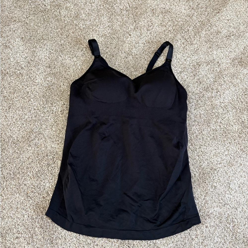 Momcozy Pumping Tank Top - Black, Large